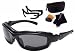 Bobster Road Hog II Convertible Goggles / Sunglasses Action Eyewear System w/ 4 Lens Set Models: Bobster Road Hog II Convertible, Silver Frame, 4 Lens Set Model BB-SG-Roadhog2-BRH2002