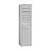 Salsbury Industries 3910S-05AFP Free Standing Horizontal 4C Mailbox Aluminum