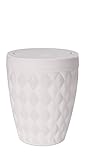 UPC 810541004777 product image for 1.63-Gal Round Trash Can Color: White | upcitemdb.com