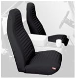 Bestop 29227-15 Black Denim Front Seat Cover
