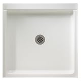 Swanstone R-3442-010 34-Inch by 42-Inch by 5-1/2-Inch Single Threshold Shower Floor, White Finish