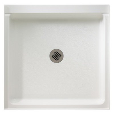 Swanstone R-3442-010 34-Inch by 42-Inch by 5-1/2-Inch Single Threshold Shower Floor, White Finish