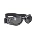 Black Goggles With Polycarbonate Smoke Lens And Flexible Nose Bridge