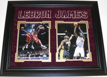 Lebron James Autographed Cleveland Cavaliers 8