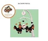 MLB Baltimore Orioles Mascot Musical Baby Mobile **