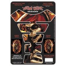 TANK PROTECTOR FLAMING REAPER - Lethal Threat Decals -