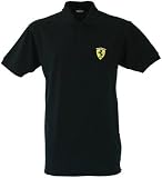 Classic Ferrari Polo Shirt (Black)