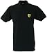 Classic Ferrari Polo Shirt (Black)