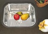Kitchen Sinks Polished Undermount Bowl 430 x 375 (A15 mr)
