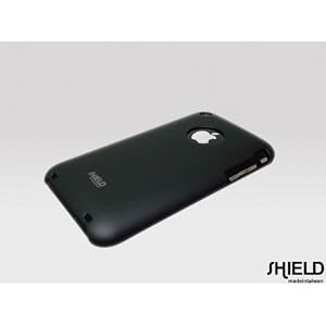 SHIELD Apple 3G 3GS iPhone Shield Polycarbonate Slim Fit Case + Microfiber Cleaning Cloth - (Black)