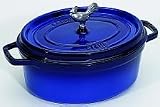 Review   / Staub Coq au Vin Cocotte 6 quart Blue