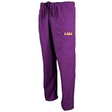 NCAA LSU Tigers Purple Scrub Pants- (Small)