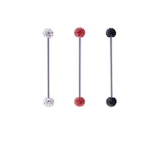 Kadima Body Piercing Jewelry Lot of 3 14G 5/8