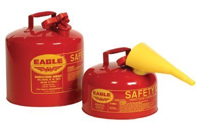 Type I - 5 Gallon Safety Can Funnel: Yes, Fuel Type: Diesel (Yellow) On Sale
