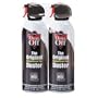 Falcon Compressed Gas (152a) Disposable Cleaning Duster 2 Count with wipe, 10 oz. Can (DSXLPW)