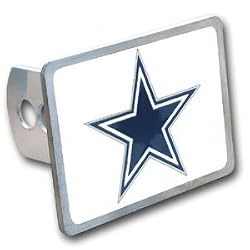 Dallas Cowboys Large Zinc Trailer Hitch Cover - NFL Football Fan Shop Sports Team Merchandise