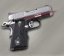 Crimson Trace&reg; Lasergrips for 1911 Officer's Compact and Defender Dual Side Activation Buttons