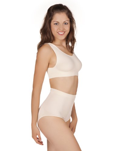 bellycloud Damen Slip figurformender Seamless Taillenslip, Gr. 36/38 (S), Elfenbein (champ Preisvergleich