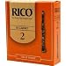 Rico Bb Clarinet Reeds, Strength 2.0, 10-pack