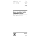 ISO 13296:2005, Diesel engines - High-pressure fuel injection pipe assemblies - General requirements and dimensions