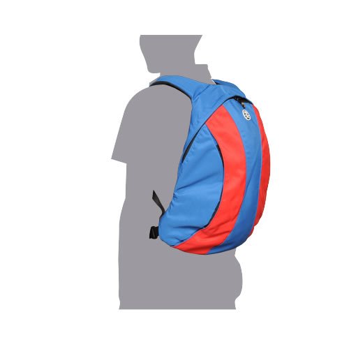 送料無料 CRUMPLER(クランプラー) デイパック イー・ロス ロイヤルブルー×レッド YR-07A