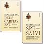 Set: Deus caritas est und Spe salvi: Gott ist die Liebe und Gerettet durch die Hoffnung