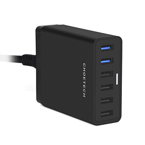[qualcomm certified quick charge 2.0] choetech 60w mult…