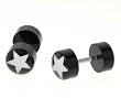 ACRYLIC FAKE PLUG WITH LOGO 16g/1.2mm - Sold As A Pair