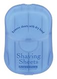 Travelon Shaving Toiletry Sheets, 50-Count