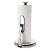 Oxo 1066736 Good Grips SimplyTear Brushed Stainless-Steel Standing Paper-Towel Holder