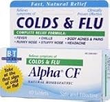 Boericke & Tafel Alpha CF Colds & Flu Relief, Tablets 40ea