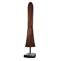 Two Dog Designs Offset Patio Umbrella Cover - Chocolate Brown