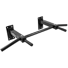 Profi Klimmzugstange schwarz f�r die Wandmontage inkl. Befestigungsmaterial und Anleitung BCA-45