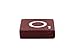 CleverDelights 200 Wood Letter Tiles - Maroon Color - 2 Complete Sets - Game Replacement Pieces