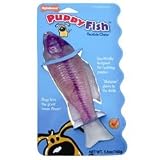 Nylabone Puppy Fish Flexible Chew Dog Toy large - 8"