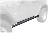 Rugged Ridge 11591.07 Textured Black 4.25 Oval Side Tube Step - Pair