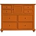 My Haven Tangerine Cottage Chest