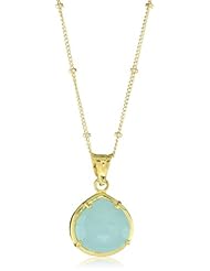 Coralia Leets Jewelry Design "Riviera Collection" 12mm Mini Tear Drop Necklace