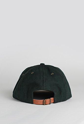 Profound Aesthetic Men's Wool Monogram Six Panel Hat OS Forest