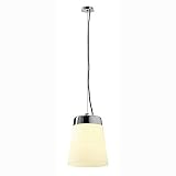 TINTO CONE SHADE Pendelleuchte chrom/weiß