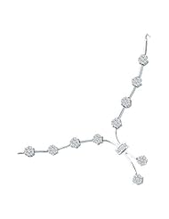 1.00CT-DIA FLOWER NECKLACE