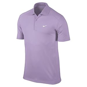 2014 Nike Victory Golf Polo Shirt LC Mens Purple Fade Small