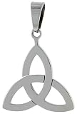 7/8 (23 mm) Surgical Steel Holy Trinity Symbol Pendant