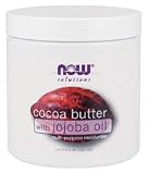 Now Solutions Cocoa Butter with Jojoba Oil, Multi-Purpose Moisturizer, 6.5 Ounce