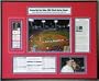 Fenway Park 2005 Opening Day Ticket Frame - Includes Statistics and Game Photograph