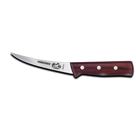 R H. Forschner by Victorinox 5-Inch Curved Boning Knife, Rosewood Handle by R.H. Forschner Victorinox
