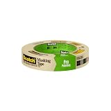 3M 2065 Scotch Masking Tape for Pro-Painting, 1-Inch x 60-Yard, 1-Pack by 3M