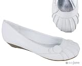 PLEATED BUTTON BALERINA WEDGE