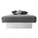 Stellar Home S205-1 Eva Basic Platform Bed, Pure White Stellar Home S205-1 Eva Basic Platform Bed, Pure White