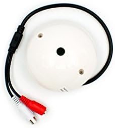 GK-15A CCTV HD Low Noise Microphones High Sensitive Pre-amp Audio Pickup Device Tiny Spy Microphone for DVR Security Camera Surveillance System Sound Voice Monitoring